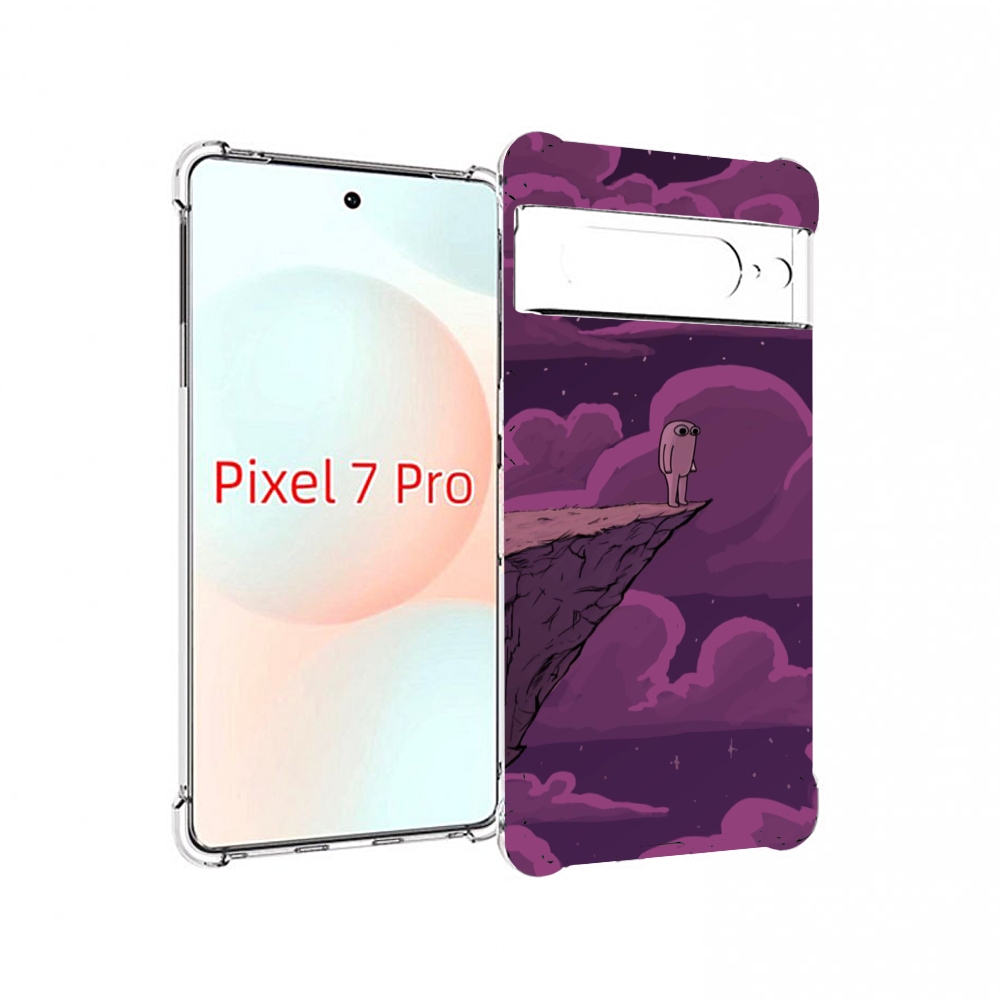 

Чехол Mypads Розовая-Фасолька Для Google Pixel 7 Pro, Прозрачный, Tocco