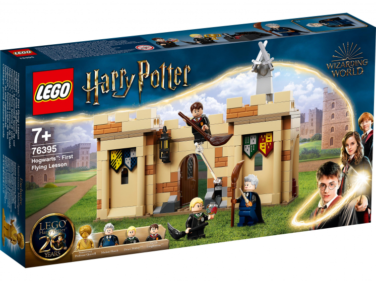 Конструктор LEGO Harry Potter Хогвартс: первый урок полётов, 76395 lego harry potter битва за хогвартс 76415