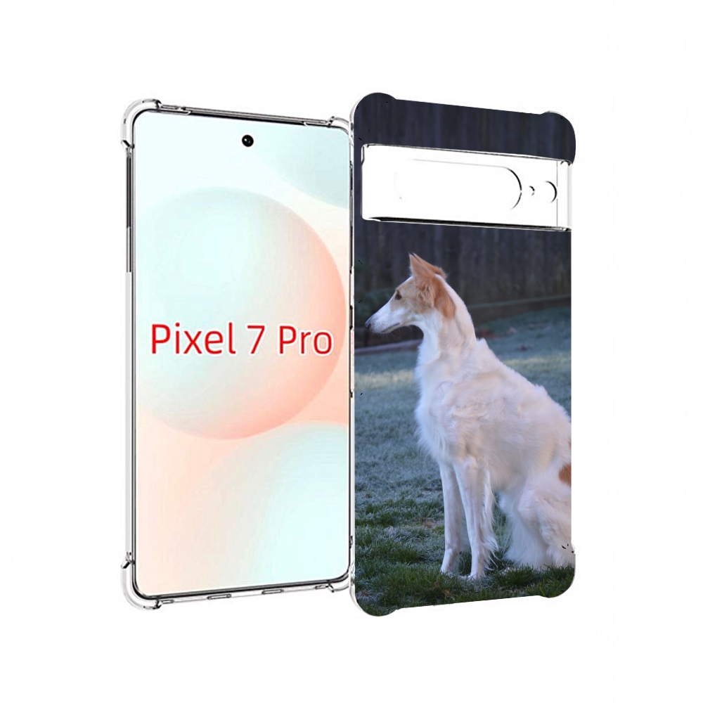 

Чехол Mypads Русская Псовая Борзая Для Google Pixel 7 Pro, Прозрачный, Tocco