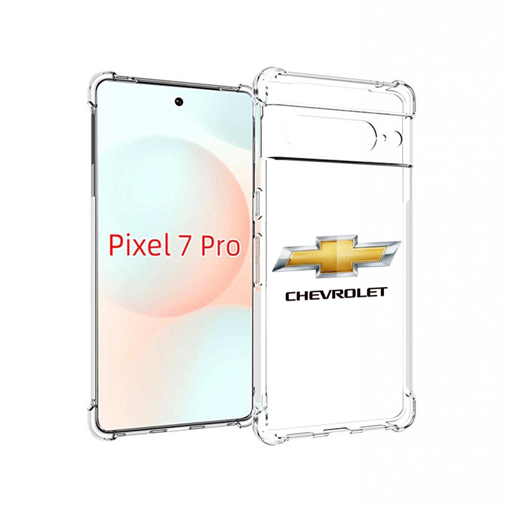 

Чехол Mypads Сhevrolet-3 Мужской Для Google Pixel 7 Pro, Прозрачный, Tocco