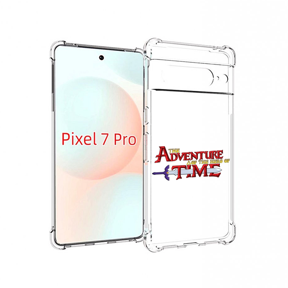 

Чехол Mypads Время Приключений Логотип Для Google Pixel 7 Pro, Прозрачный, Tocco