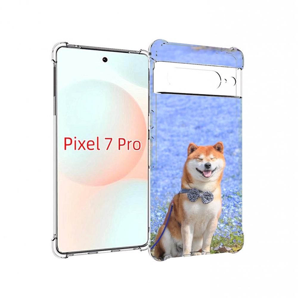 

Чехол Mypads Сиба Шиба Ину 2 Для Google Pixel 7 Pro, Прозрачный, Tocco