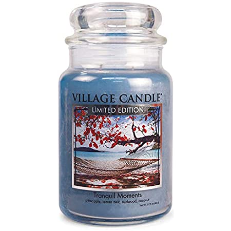 фото Ароматическая свеча village candle "tranquil moments", большая