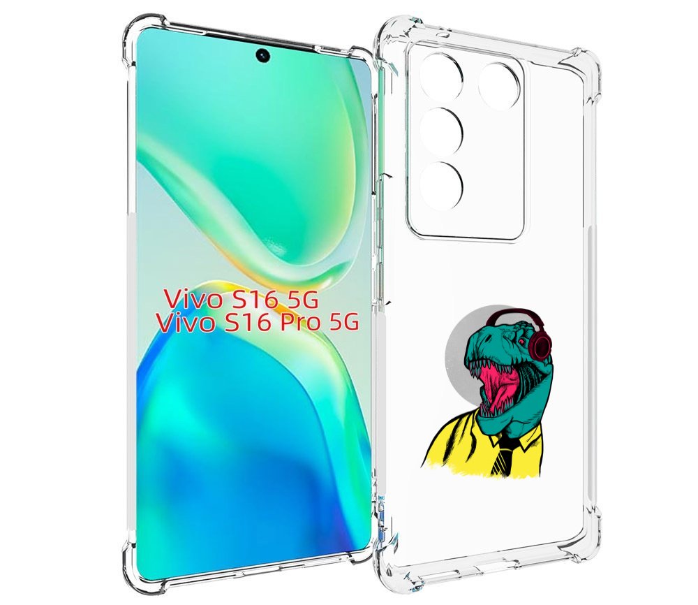 

Чехол MyPads дино для Vivo S16 5G / S16 Pro 5G / V27 / V27 Pro, Tocco
