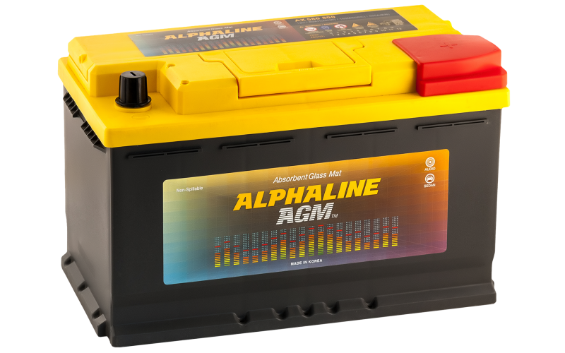 фото Аккумулятор alphaline agm 80r