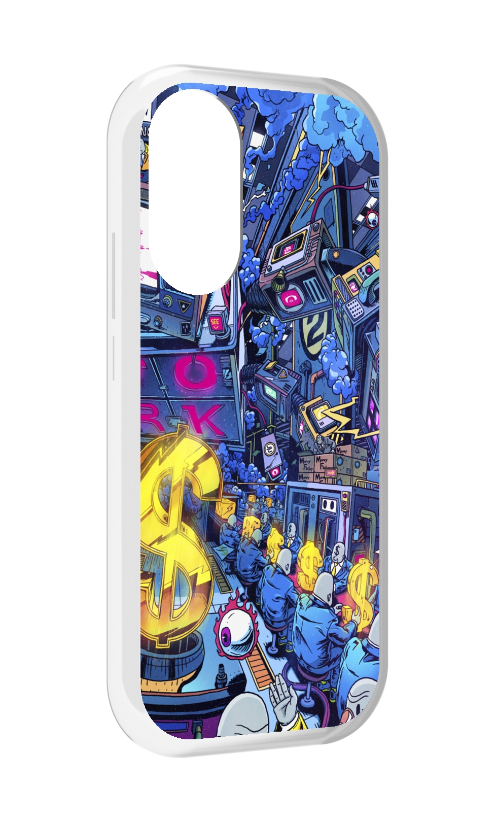 

Чехол MyPads футуристичная картинка для Honor X7, Прозрачный, Tocco