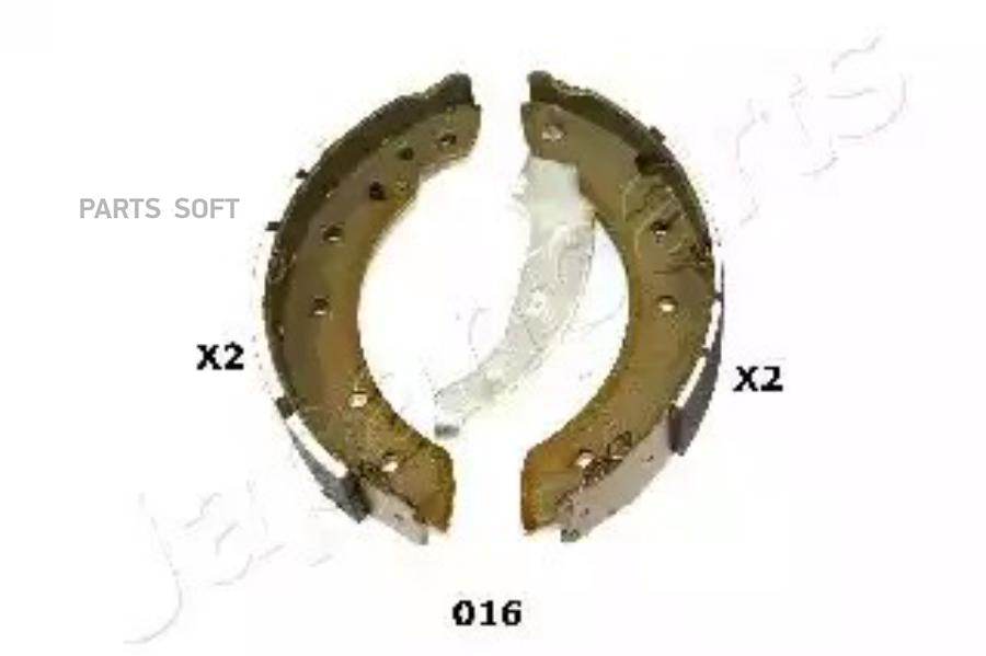 

Колодки тормозные барабанные DACIA LOGAN (LS ) 1.2 16V JAPANPARTS
