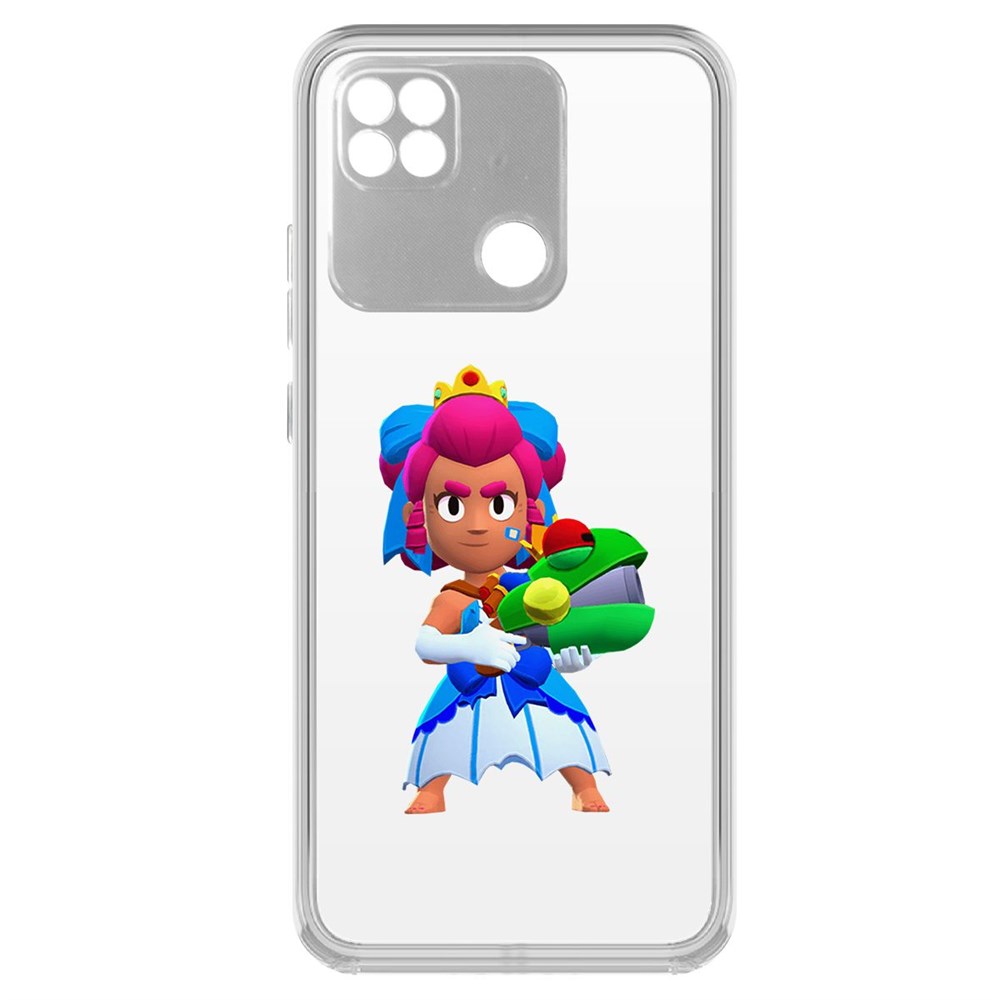 Чехол-накладка Brawl Stars-Принцесса Шелли для Xiaomi Redmi 10A