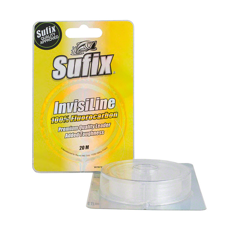 

Леска Sufix Invisiline прозрачная 20м (0.30мм 4.6кг)