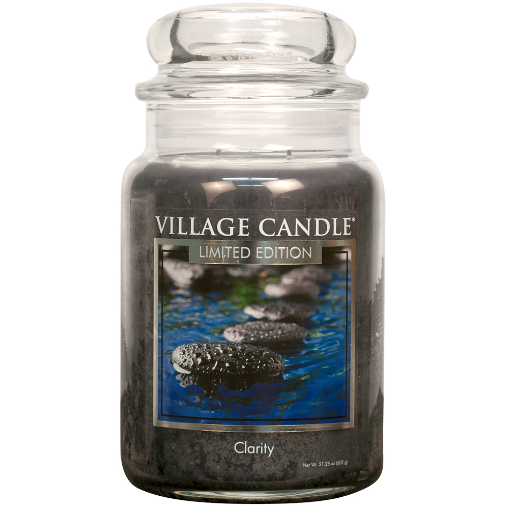 фото Ароматическая свеча village candle "clarity", большая