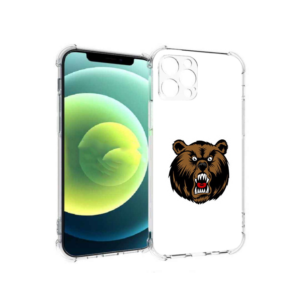 

Чехол MyPads Tocco для Apple iPhone 12 Pro бурый (PT157529.613.253), Прозрачный, Tocco
