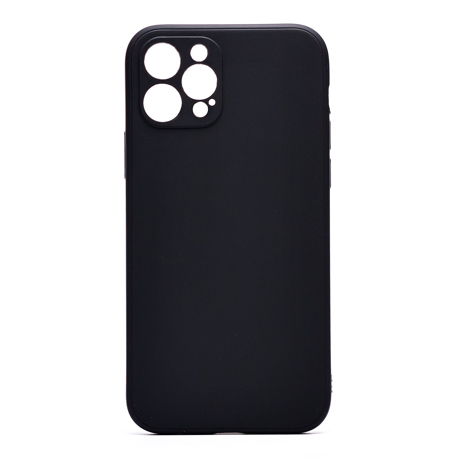 

Чехол iPhone 12 Pro силиконовый Soft Touch 4 <черный>, iPhone 12 Pro