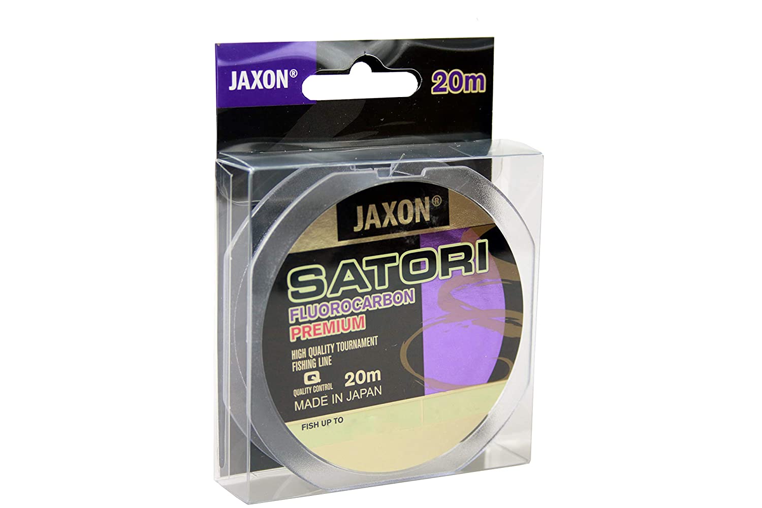 

Леска флюорокарбоновая Jaxon Satori fluorocarbon 20 m (0.14 mm), Прозрачный