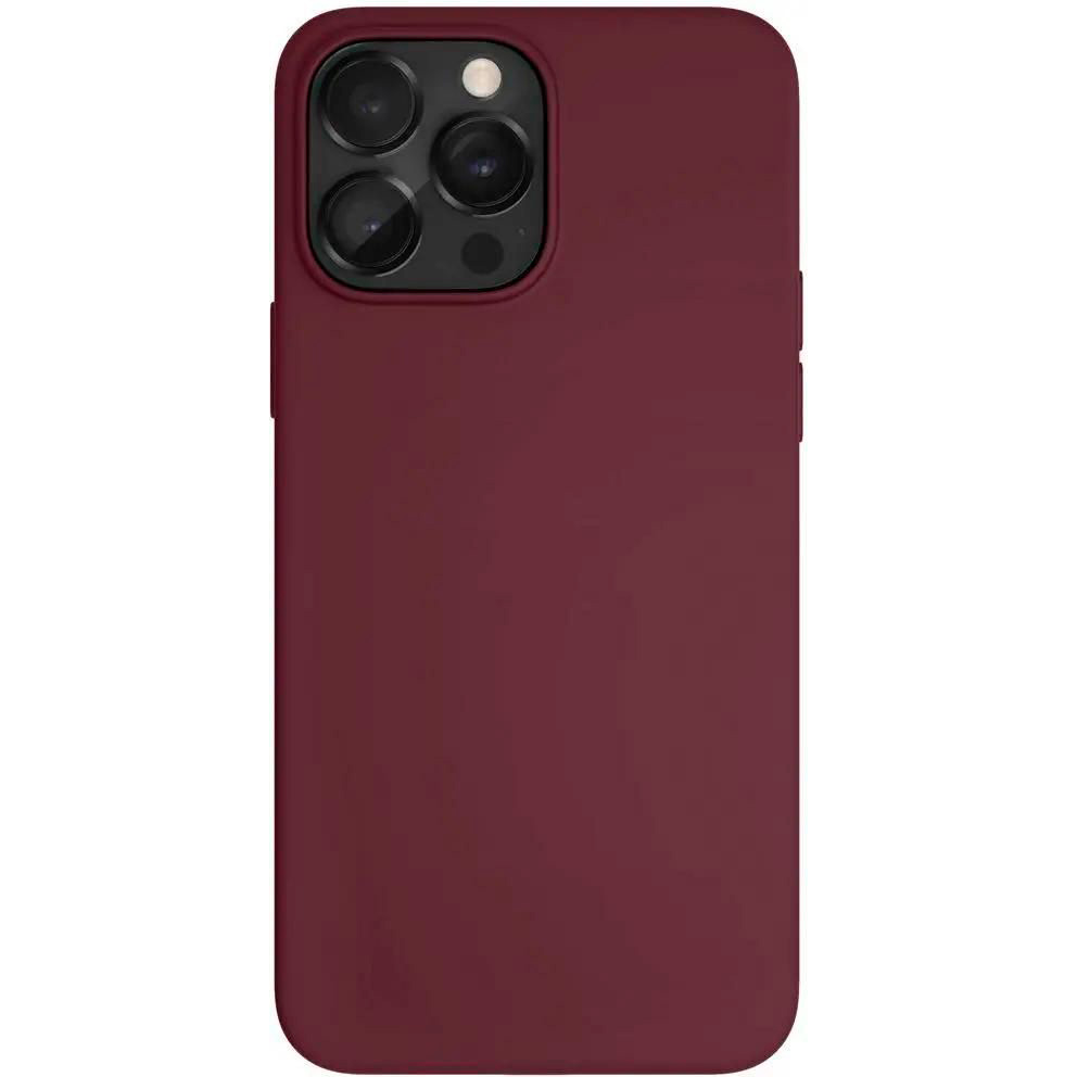 

Чехол для смартфона vlp Silicone case with MagSafe для iPhone 14 Pro Max, «марсала», Красный