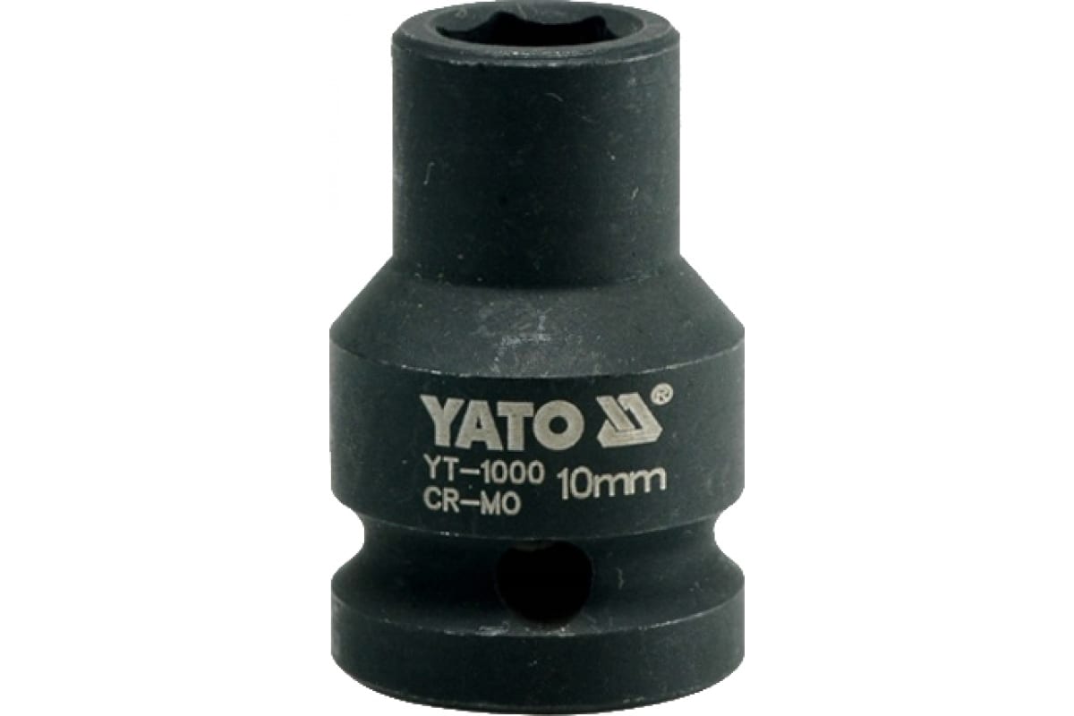 

Головка Ударная 10 Мм, 6 Гр, 1/2 YATO арт. YT1000