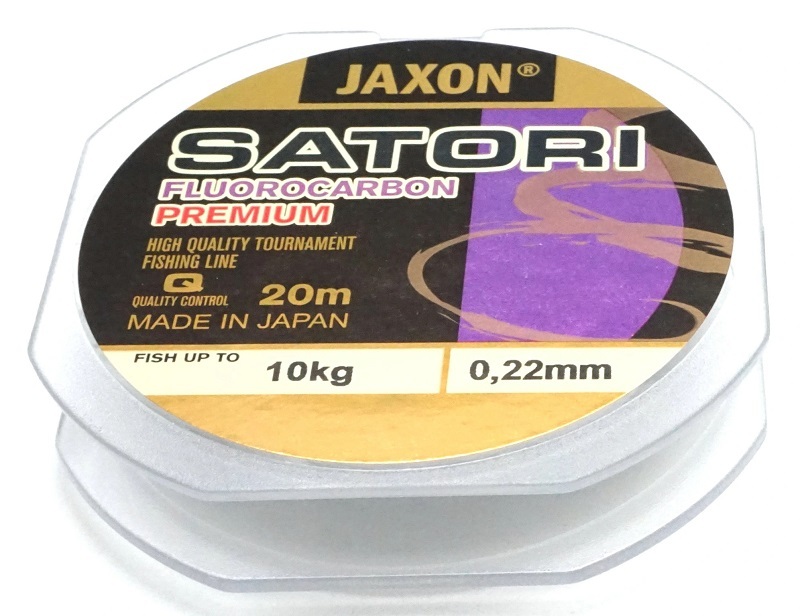 

Леска флюорокарбоновая Jaxon Satori fluorocarbon 20 m (0.22 mm), Прозрачный