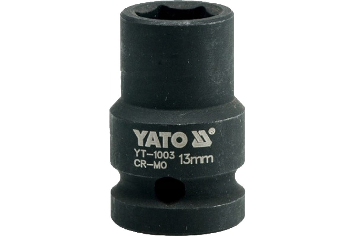

Головка Ударная 13 Мм, 6 Гр, 1/2 YATO арт. YT1003