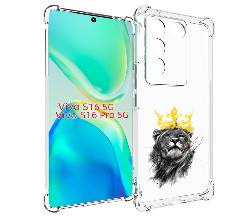 

Чехол MyPads король-лев для Vivo S16 5G / S16 Pro 5G / V27 / V27 Pro, Tocco