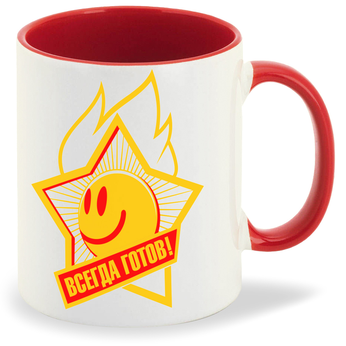 

Кружка CoolPodarok Всегда готов, Всегда готов