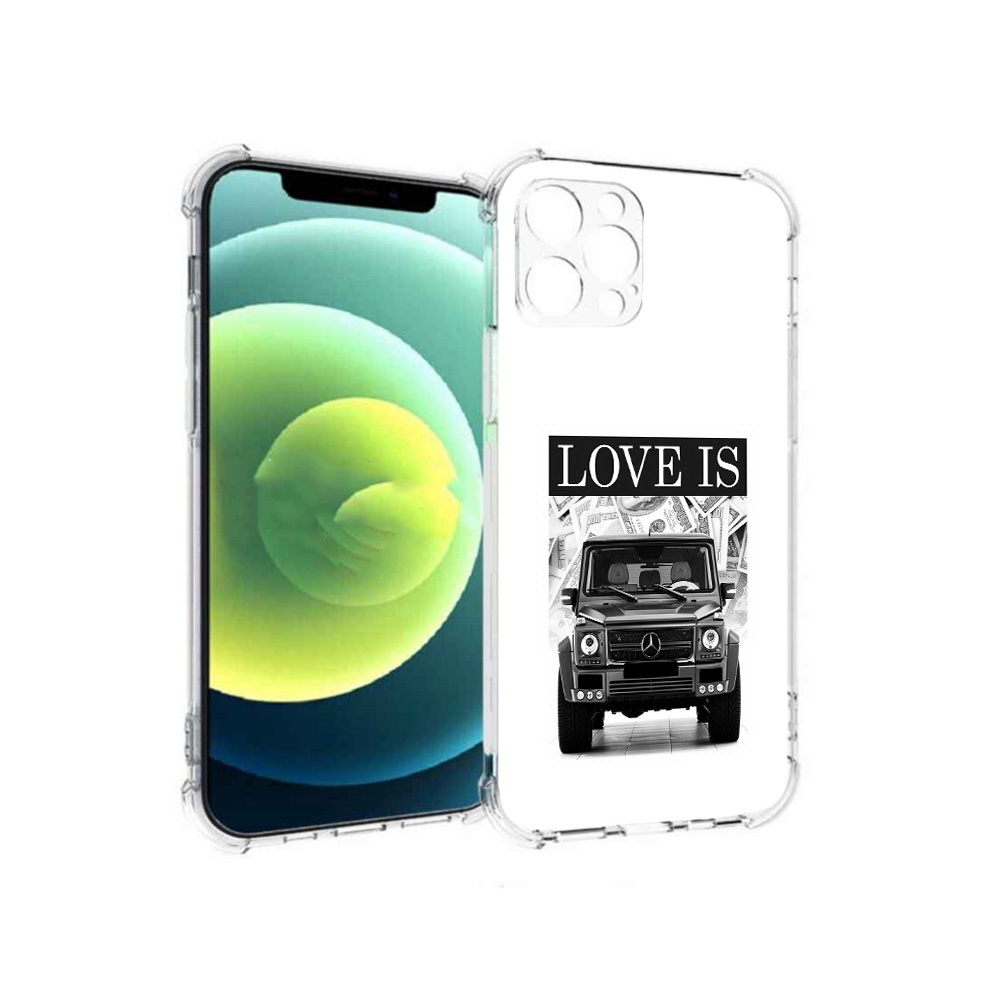 

Чехол MyPads Tocco для Apple iPhone 12 Pro гелик (PT157529.613.285), Прозрачный, Tocco