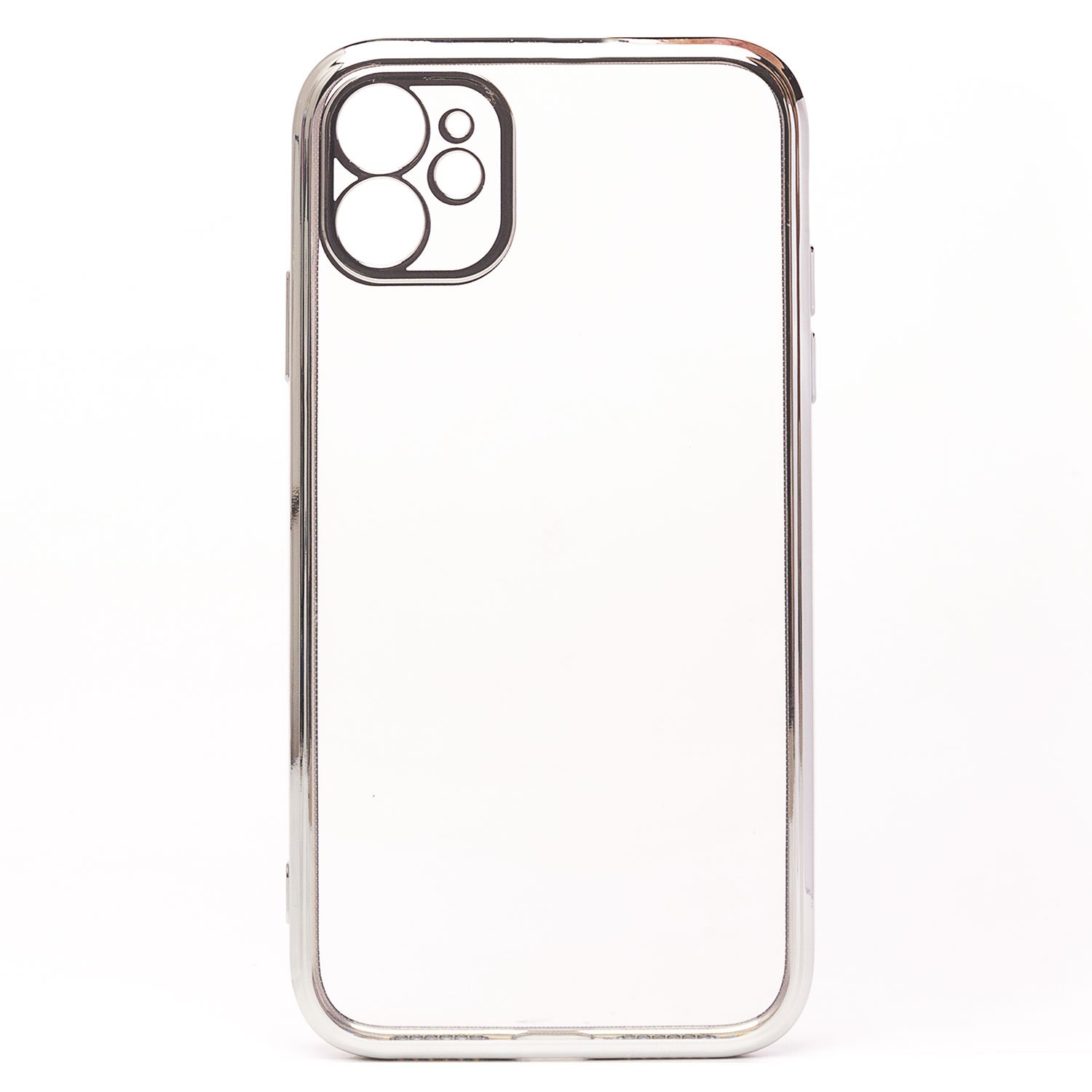 

Чехол iPhone 11 силиконовый Pilot с закрытой камерой <серебристый>, iPhone 11