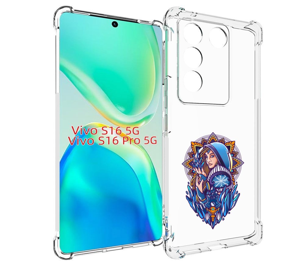 

Чехол MyPads кристал мейден дота 2 для Vivo S16 5G / S16 Pro 5G / V27 / V27 Pro, Tocco