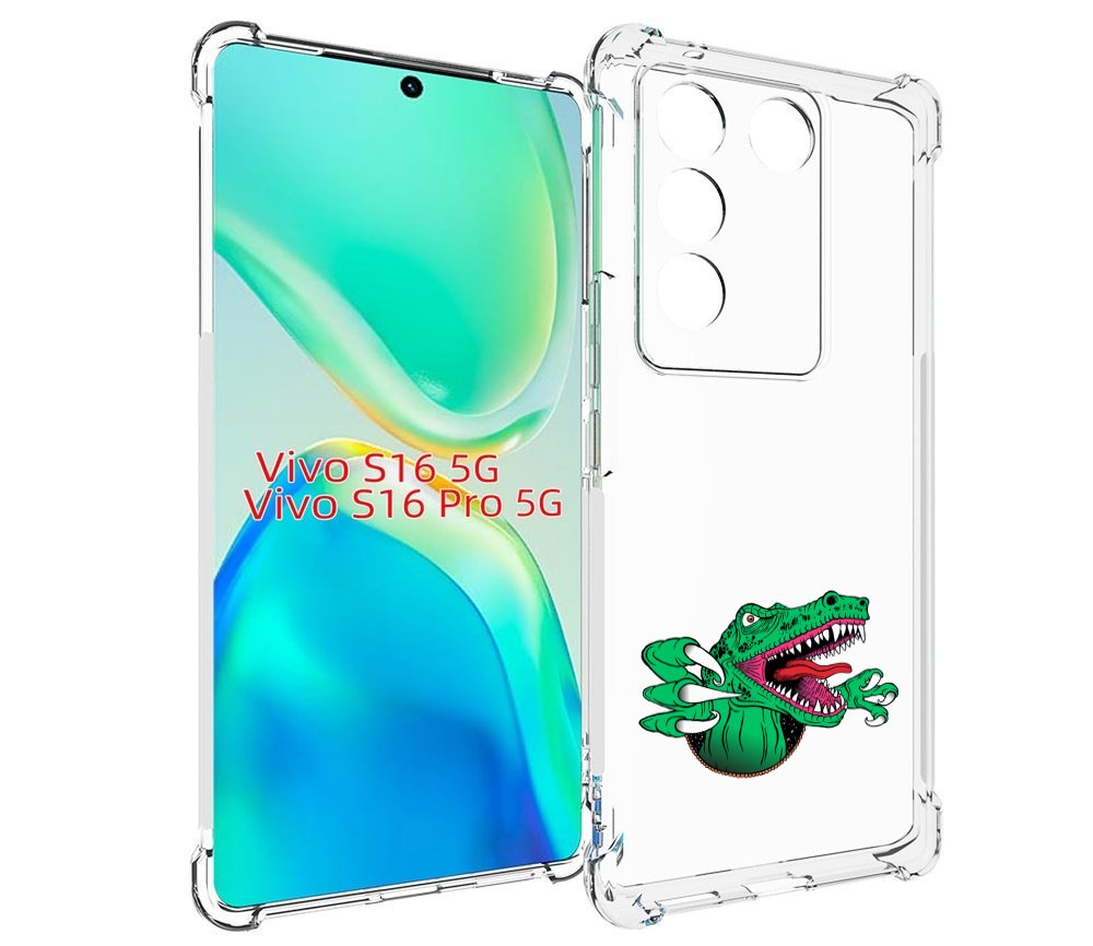 

Чехол MyPads крокодил для Vivo S16 5G / S16 Pro 5G / V27 / V27 Pro, Tocco