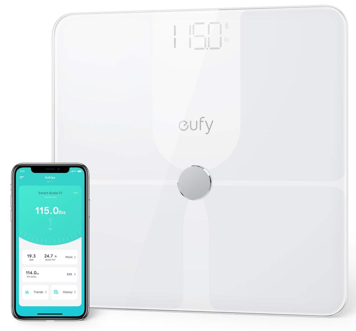 фото Весы напольные anker eufy smart scale p1 white
