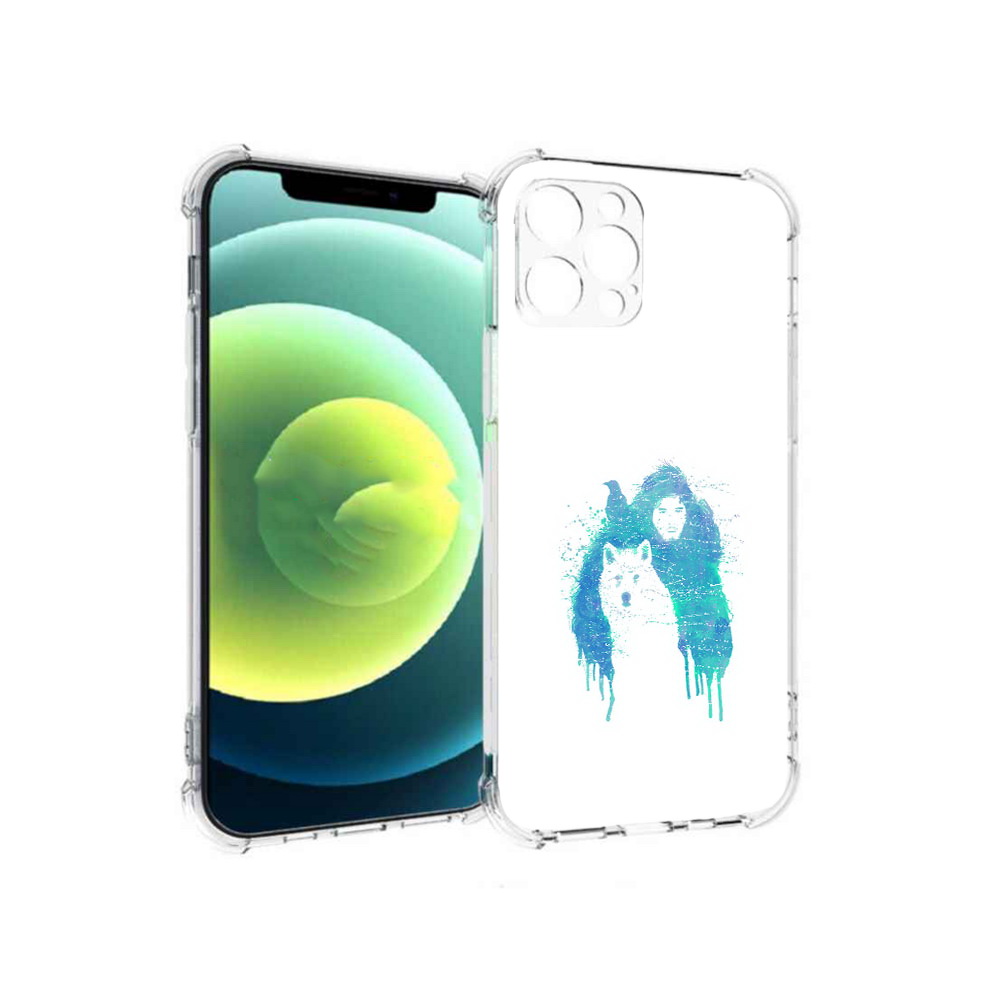 

Чехол MyPads Tocco для Apple iPhone 12 Pro джон сноу (PT157529.613.323), Прозрачный, Tocco
