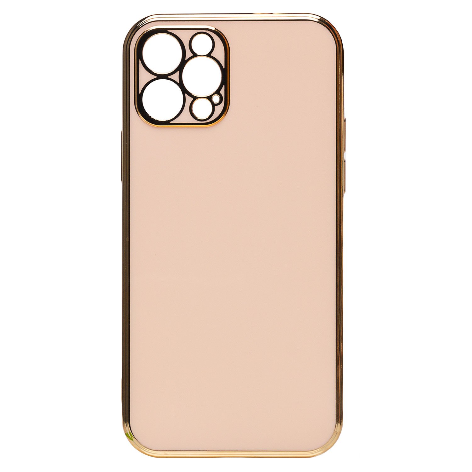 Чехол iPhone 12 Pro силиконовый Pilot №2 <светло-розовый>