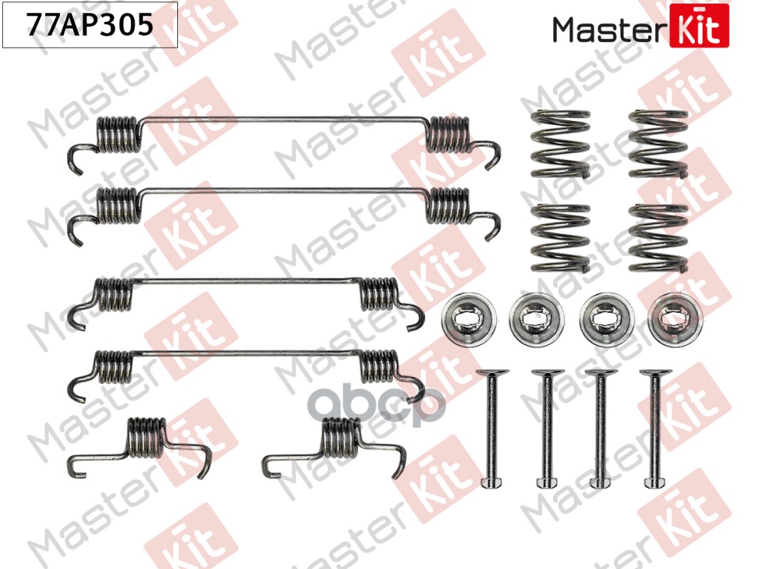 

Тормозные колодки MASTERKIT барабанные 77ap305