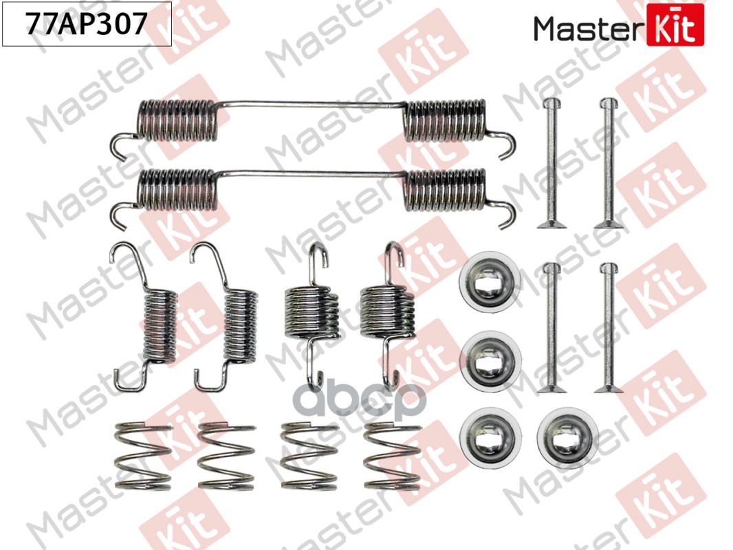 

Установочный комплект MASTERKIT для барабанных колодок 77ap307