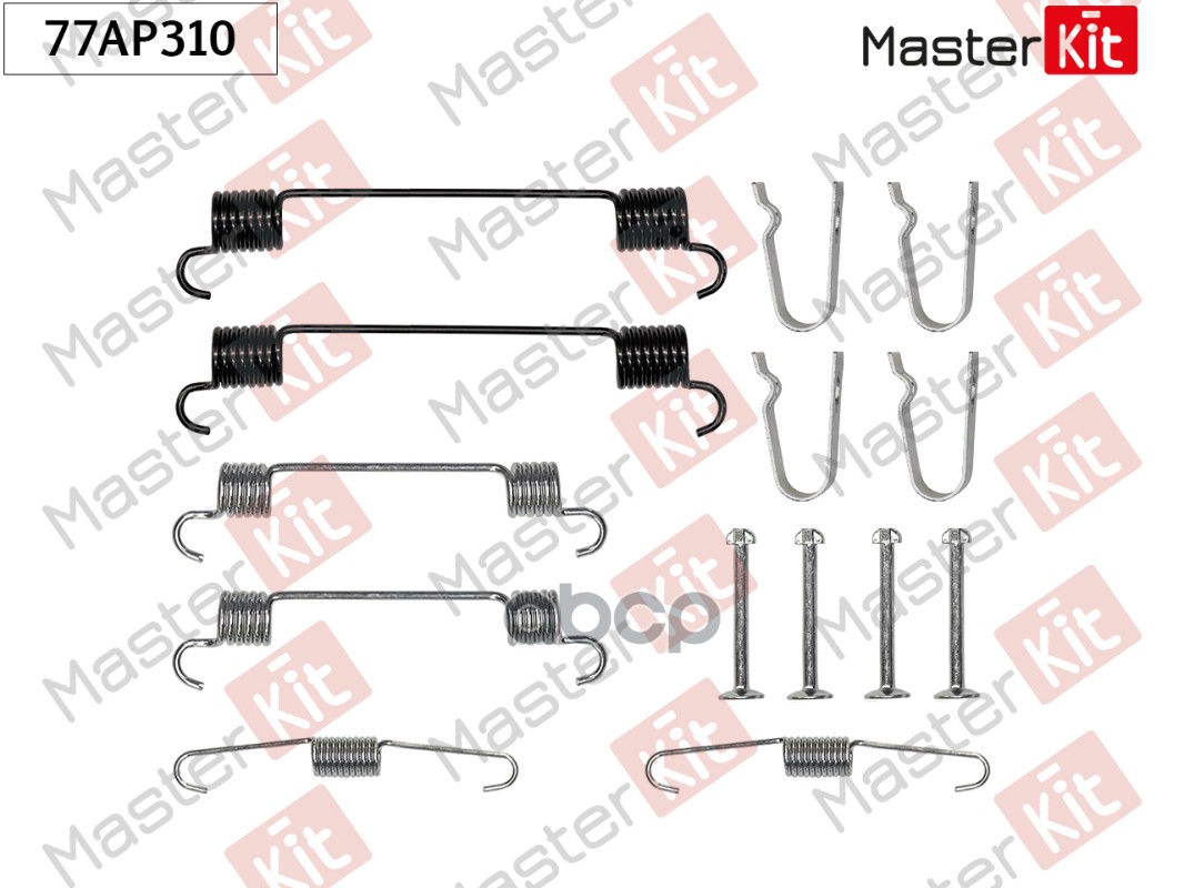 

Тормозные колодки MASTERKIT барабанные 77ap310