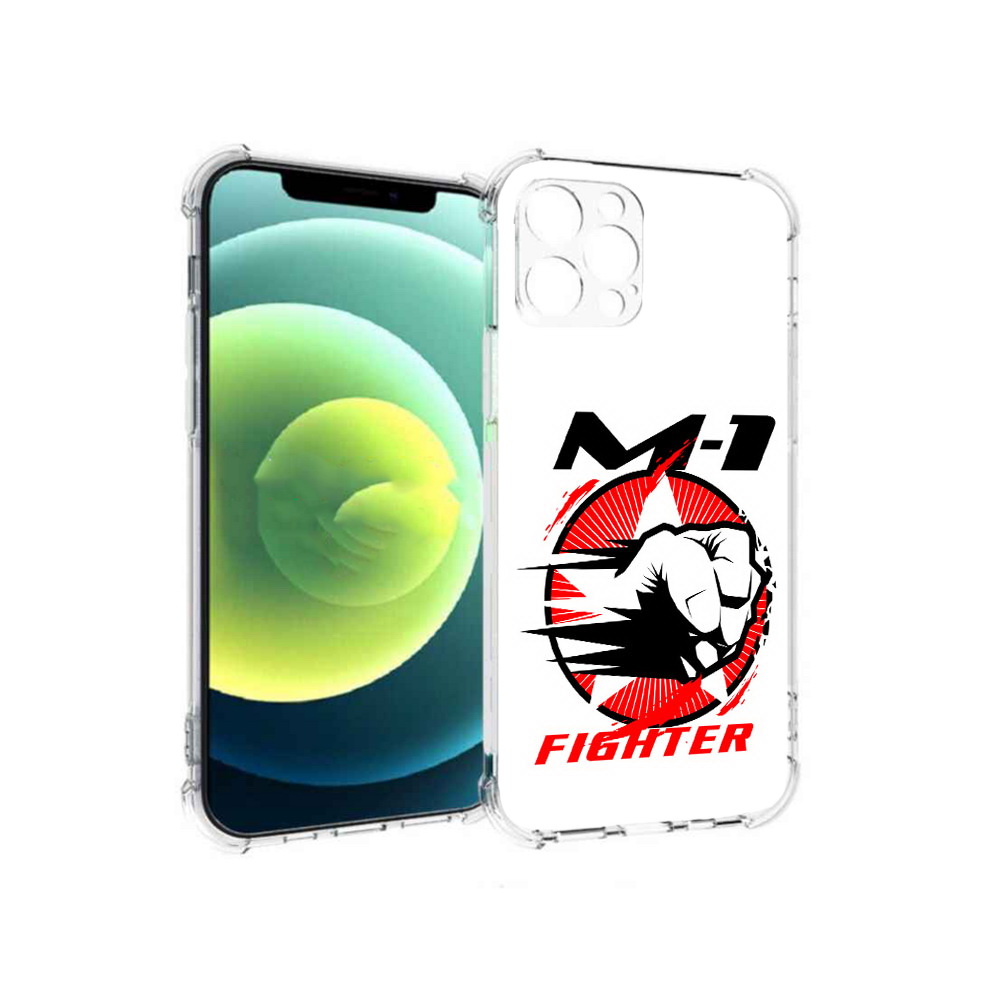 

Чехол MyPads Tocco для Apple iPhone 12 Pro единоборства М-1 (PT157529.613.342), Прозрачный, Tocco