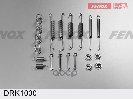 

Монтажный Комплект Барабанных Колодок Fenox Drk1000