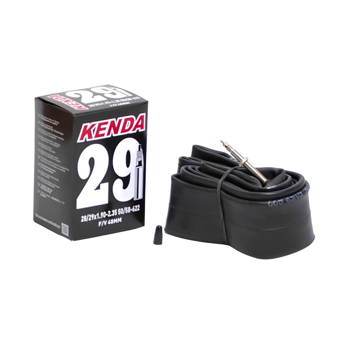 

Велосипедная камера KENDA 29х1,90-2,35 F-V 48мм (5-516299), Черный