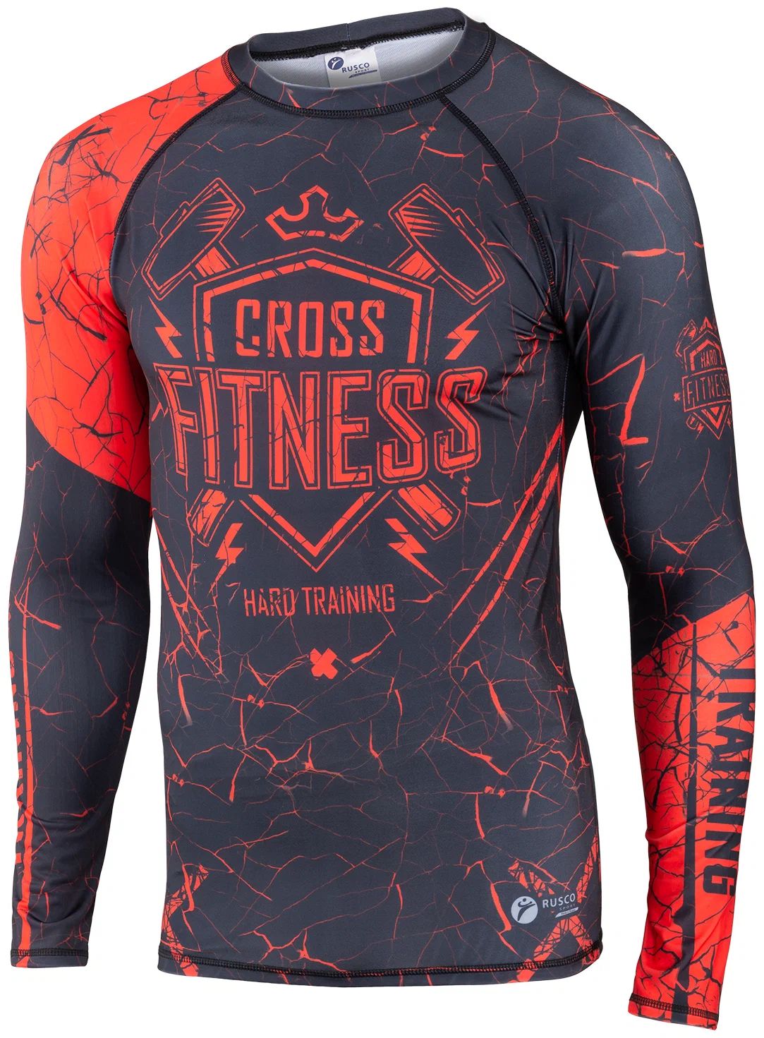 

Рашгард для ММА Rusco Cross Fitness детский (р. XL)