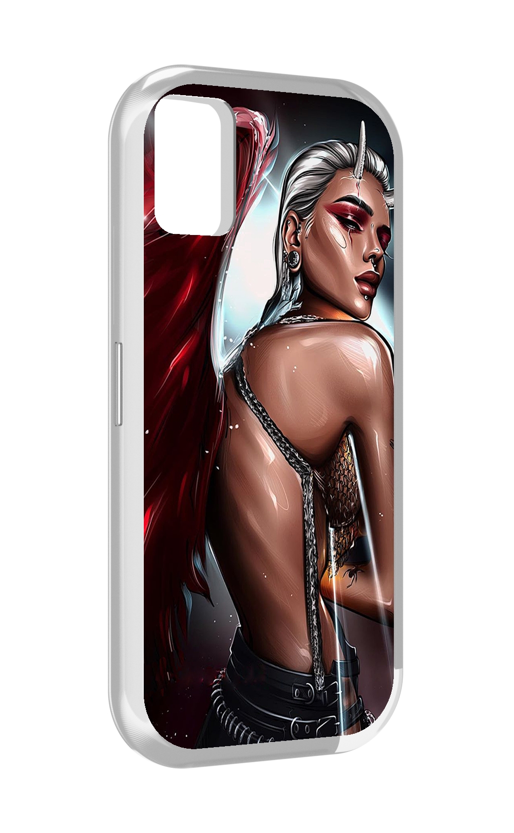 

Чехол MyPads девушка-с-крыльями женский для UMIDIGI A11, Прозрачный, Tocco