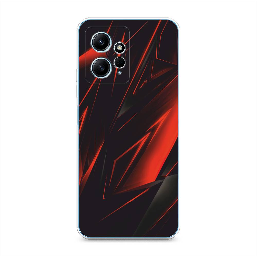 

Силиконовый чехол "Игровой фон" на Xiaomi Redmi Note 12 4G, Разноцветный