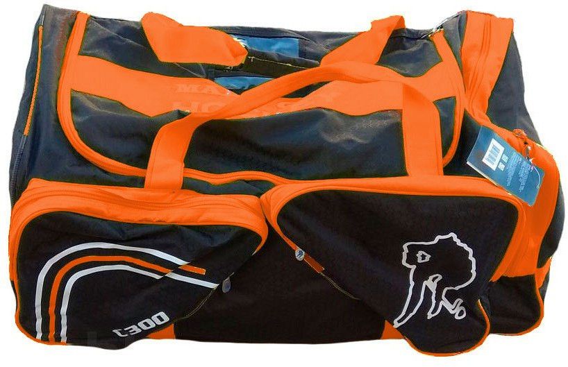 

Сумка хоккейная на колесах Mad Guy Limited Edition JR 32" черн/оранж, Черный
