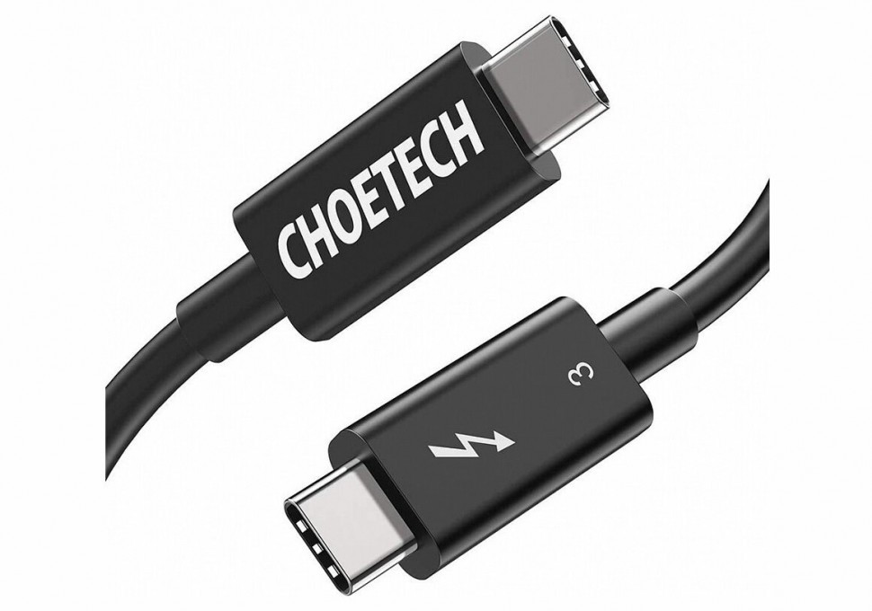 фото Кабель choetech thunderbolt-thunderbolt 0.8м (a3009)