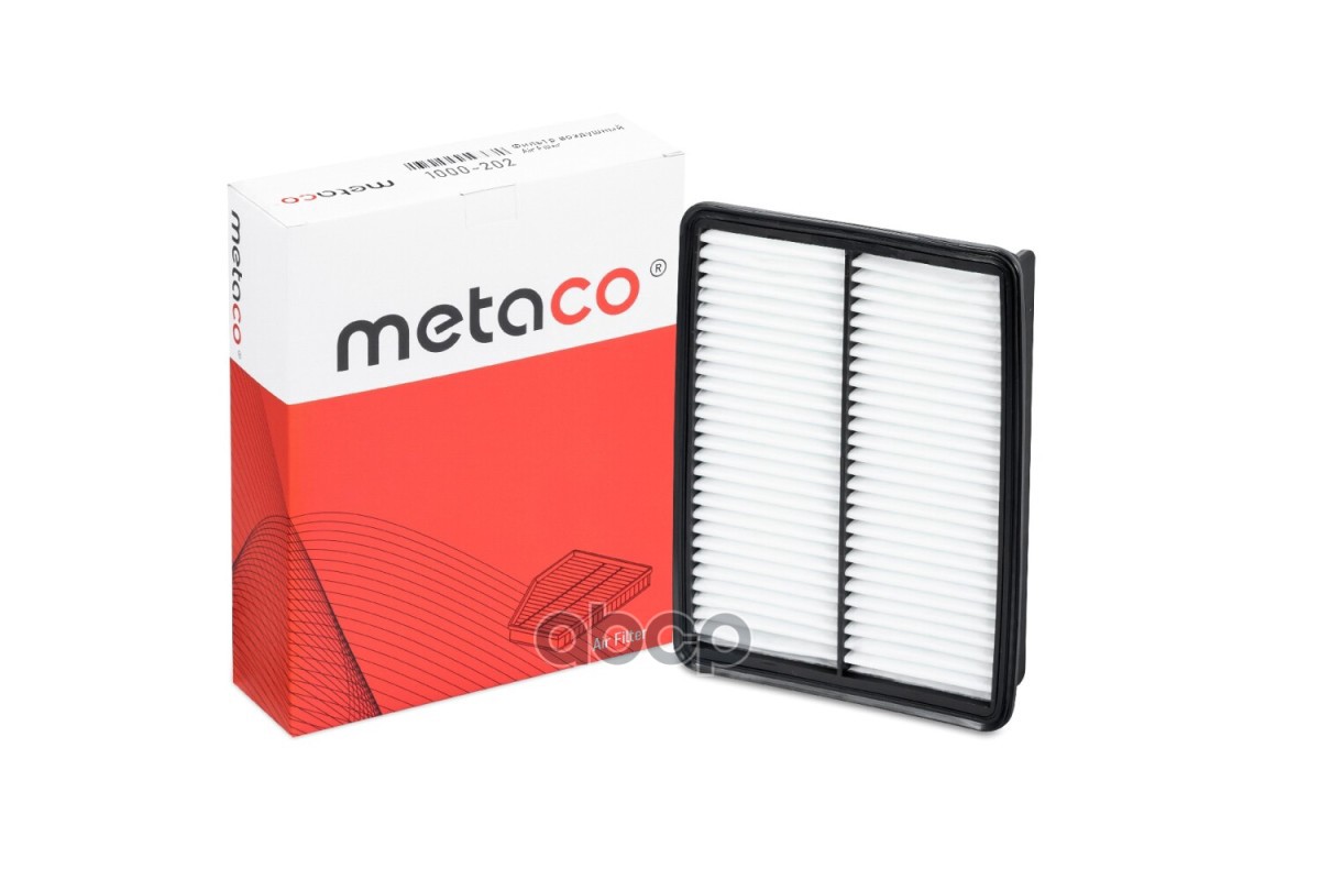 

Фильтр воздушный 1000-202 Metaco Hyundai Santa Fe Kia Sorento METACO 1000202