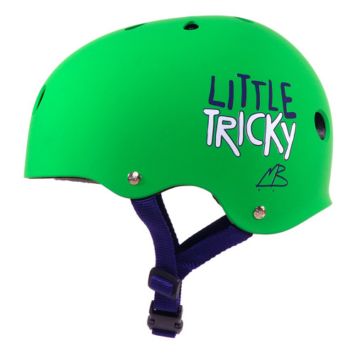 Шлем детский Triple 8 Little Tricky Dual Certified Helmet w, EPS Green Rubber