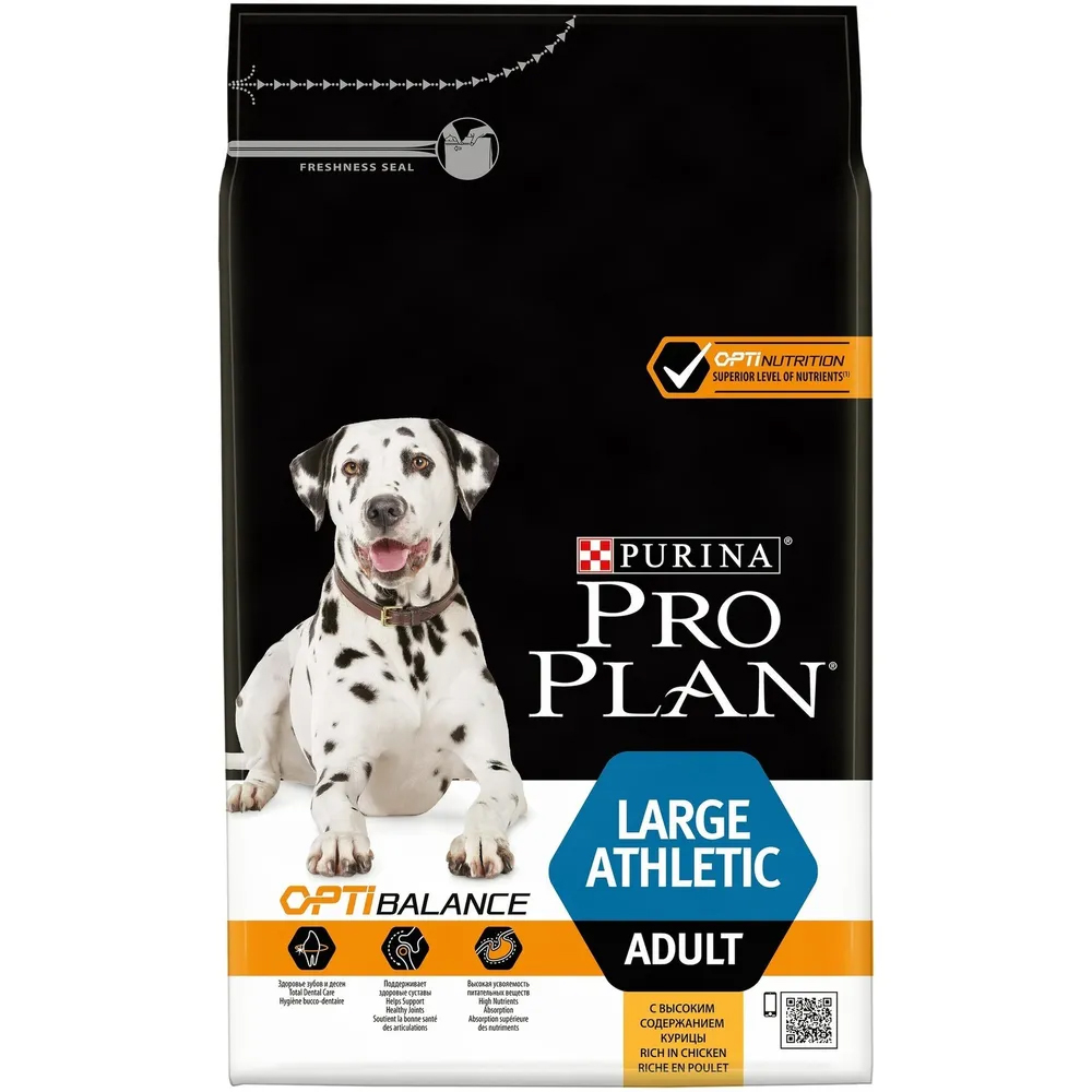 

Сухой корм для собак Pro Plan для крупных пород, 3кг