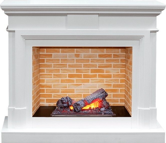 

Электрокамин Dimplex Coventry (белый) с очагом Cassette 400 NH
