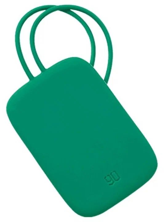 Бирка багажная  Ninetygo Silicone Luggage Tag Dark green