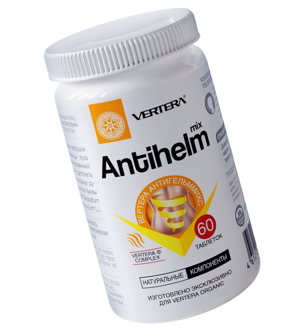 Antihelm mix Vertera таблетки 60 шт.