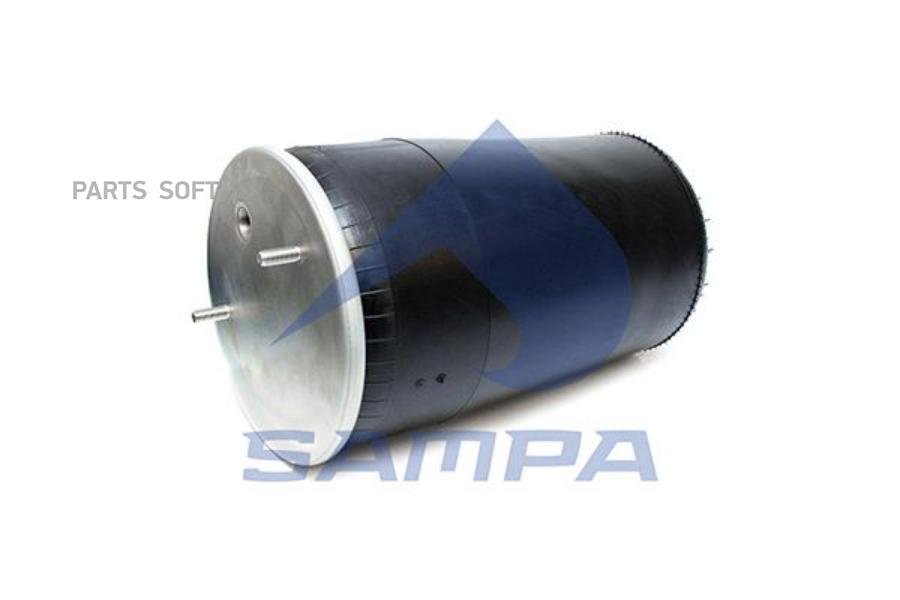 SAMPA SP55400701 SP 554007-01 пневмоподушка без стакана 1отв.M22, 2шп.M12 смещ80\Gigant ()