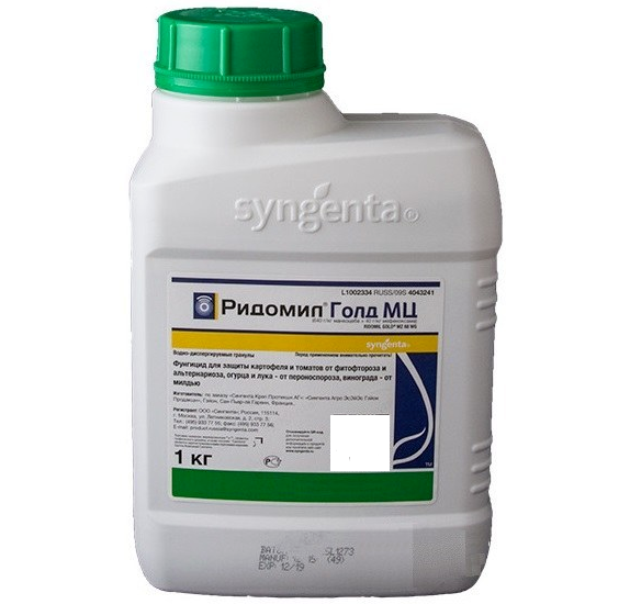 Средство для защиты растений. Syngenta, Ридомил Голд, 545668, 1 кг