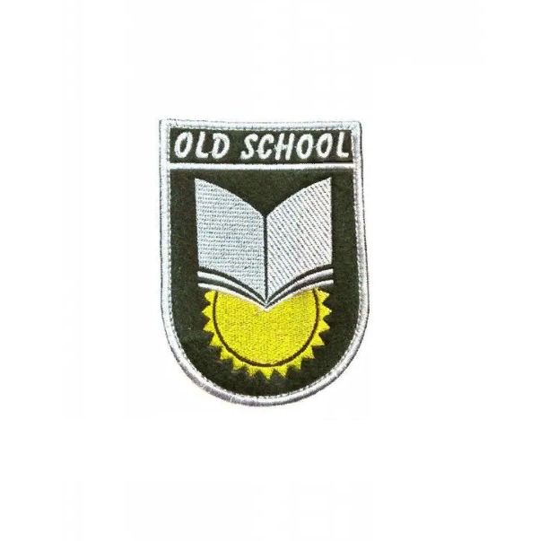 Патч на липучке Old school, 7х9.5 см